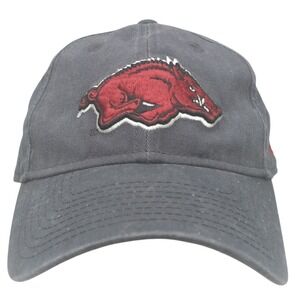 Arkansas Razorbacks New Era 9Twenty Cap Hat Gray‎ Adjustable NCAA Baseball